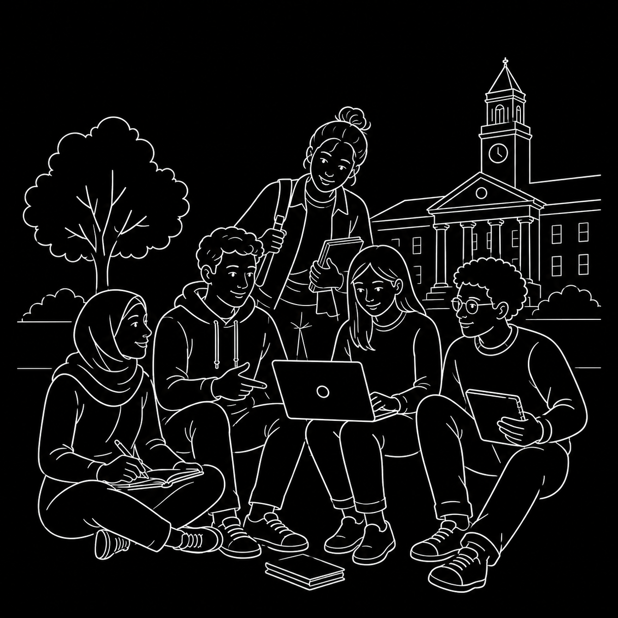 University founders collaborating during a Zorentia-supported program session