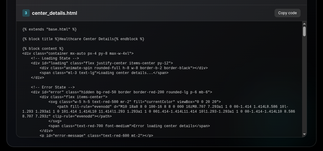 Frontend flow into UI screens